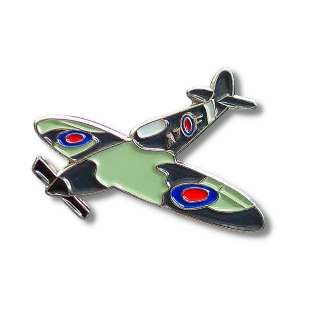 Spitfire RAF WW2 Aeroplane Pin Badge