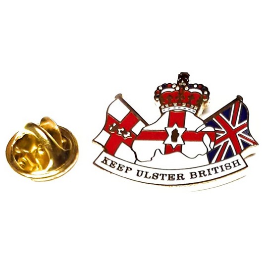 Ulster British Lapel Badge