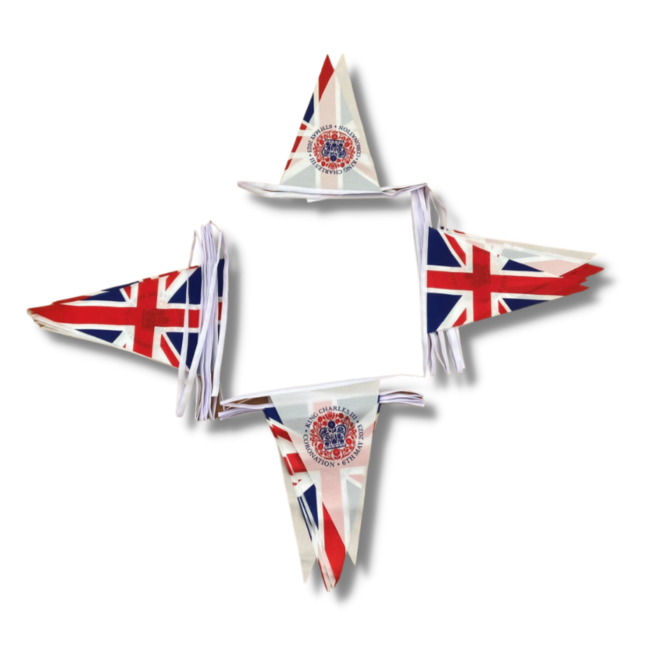 Tri shape Union/Coronation Bunting