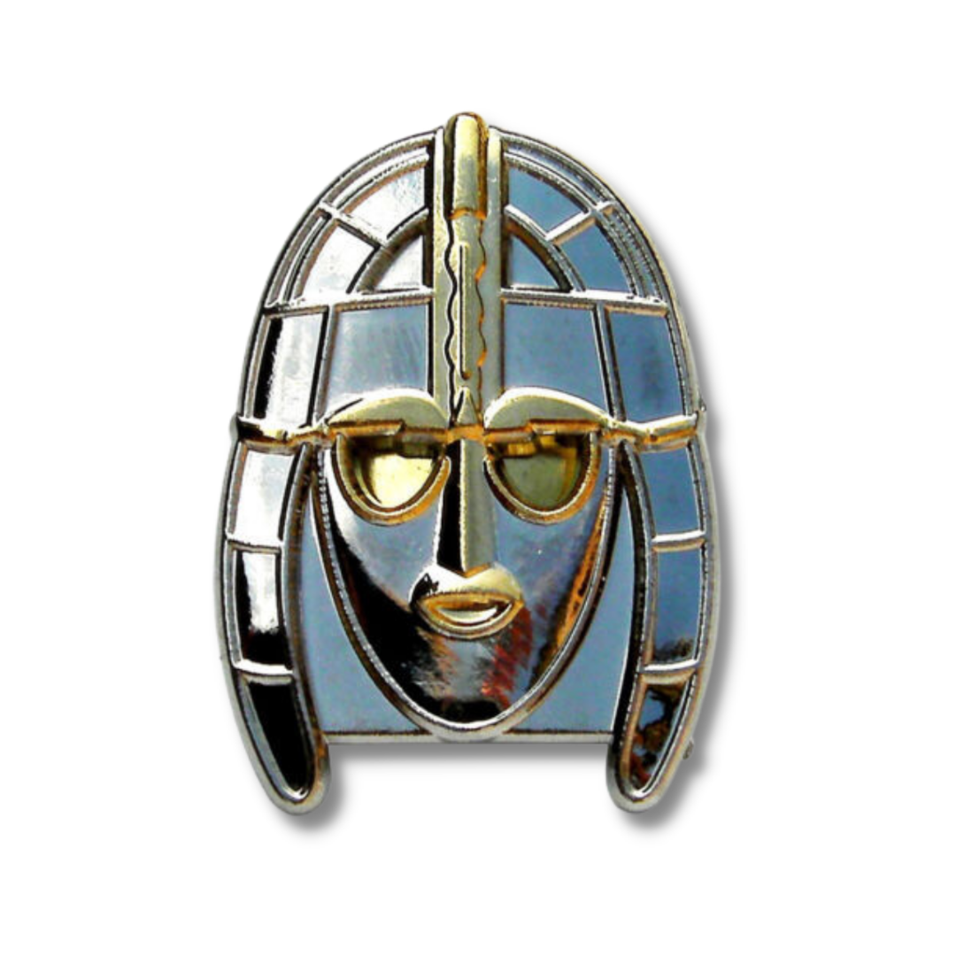 Anglo-Saxon Sutton Hoo Helmet Lapel Badge