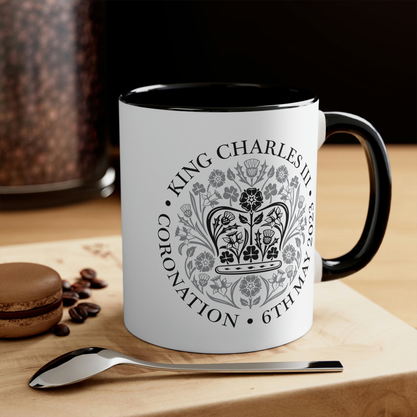 Accent Coronation Emblem Mug, 11oz