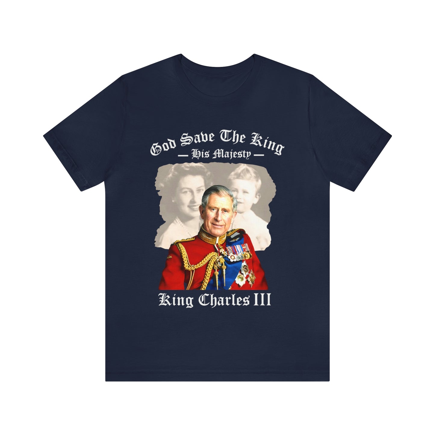 "God Save The King" EIIR & CIIIR Coronation T-shirt