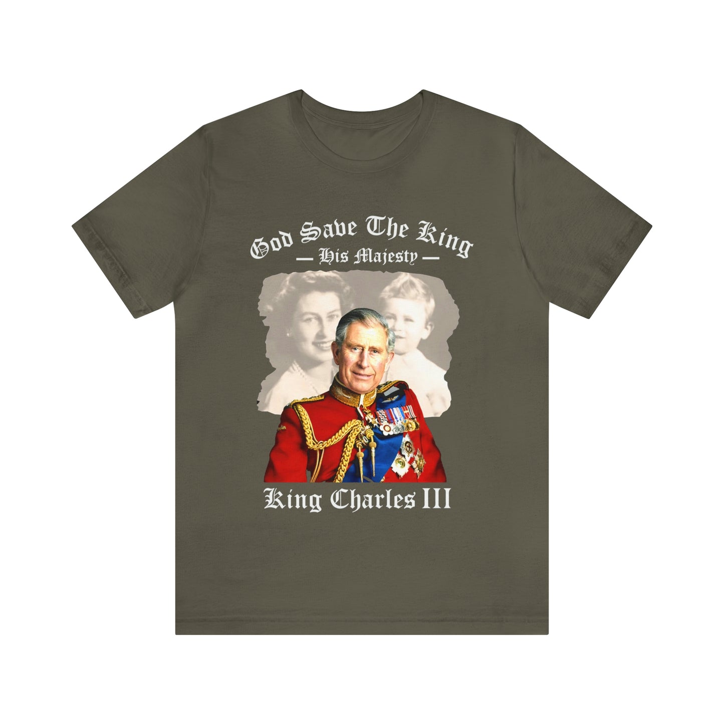 "God Save The King" EIIR & CIIIR Coronation T-shirt