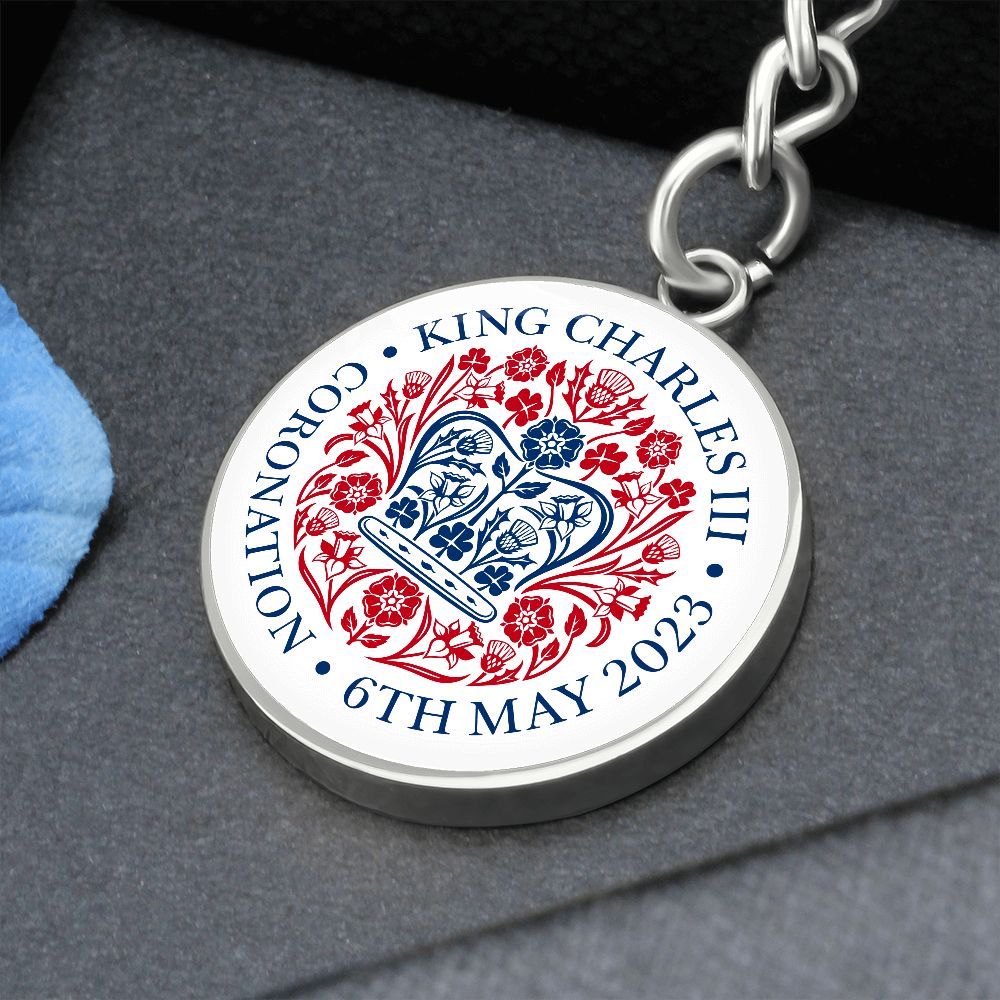 Official Coronation Logo Keyring