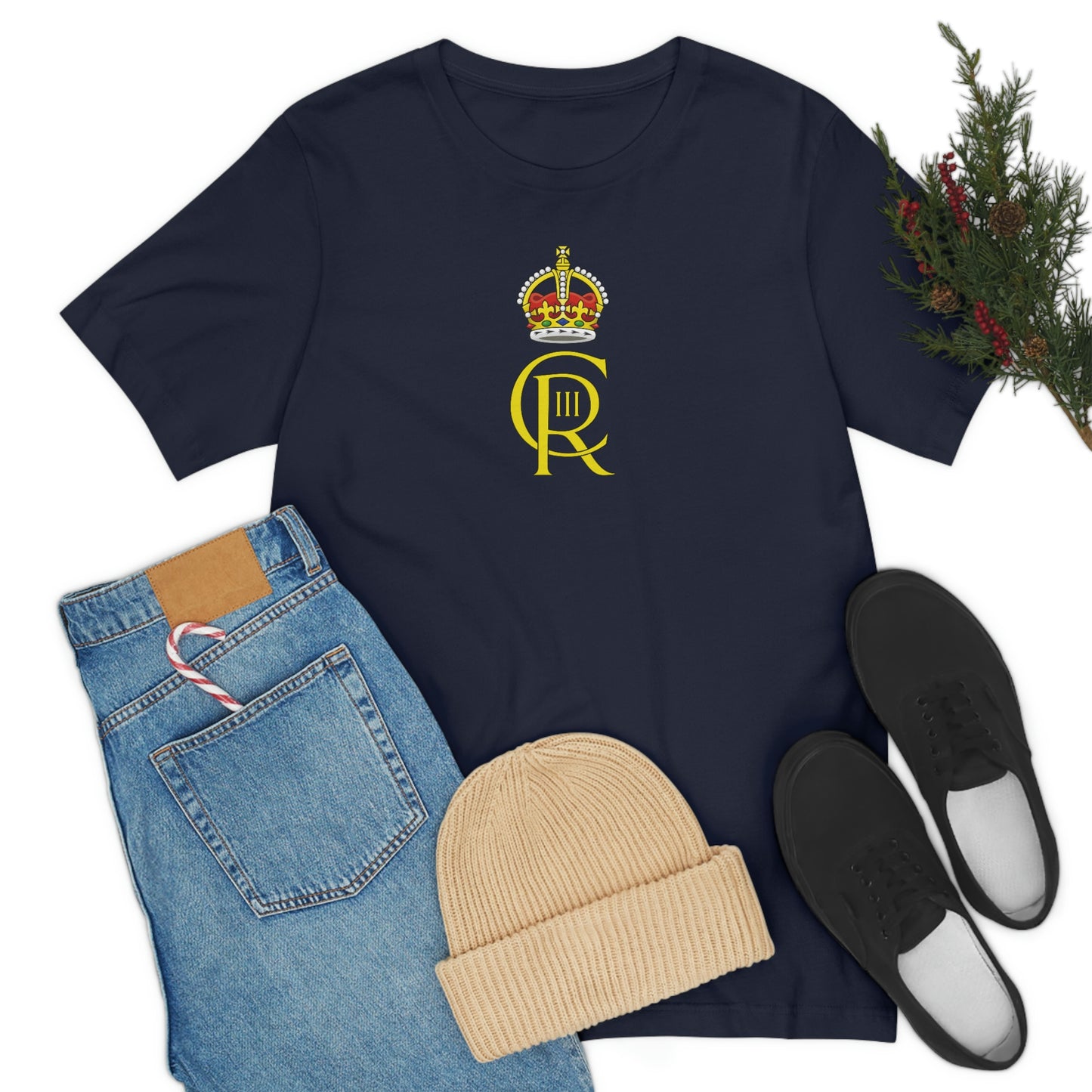 King Charles III Royal Cypher T-Shirt