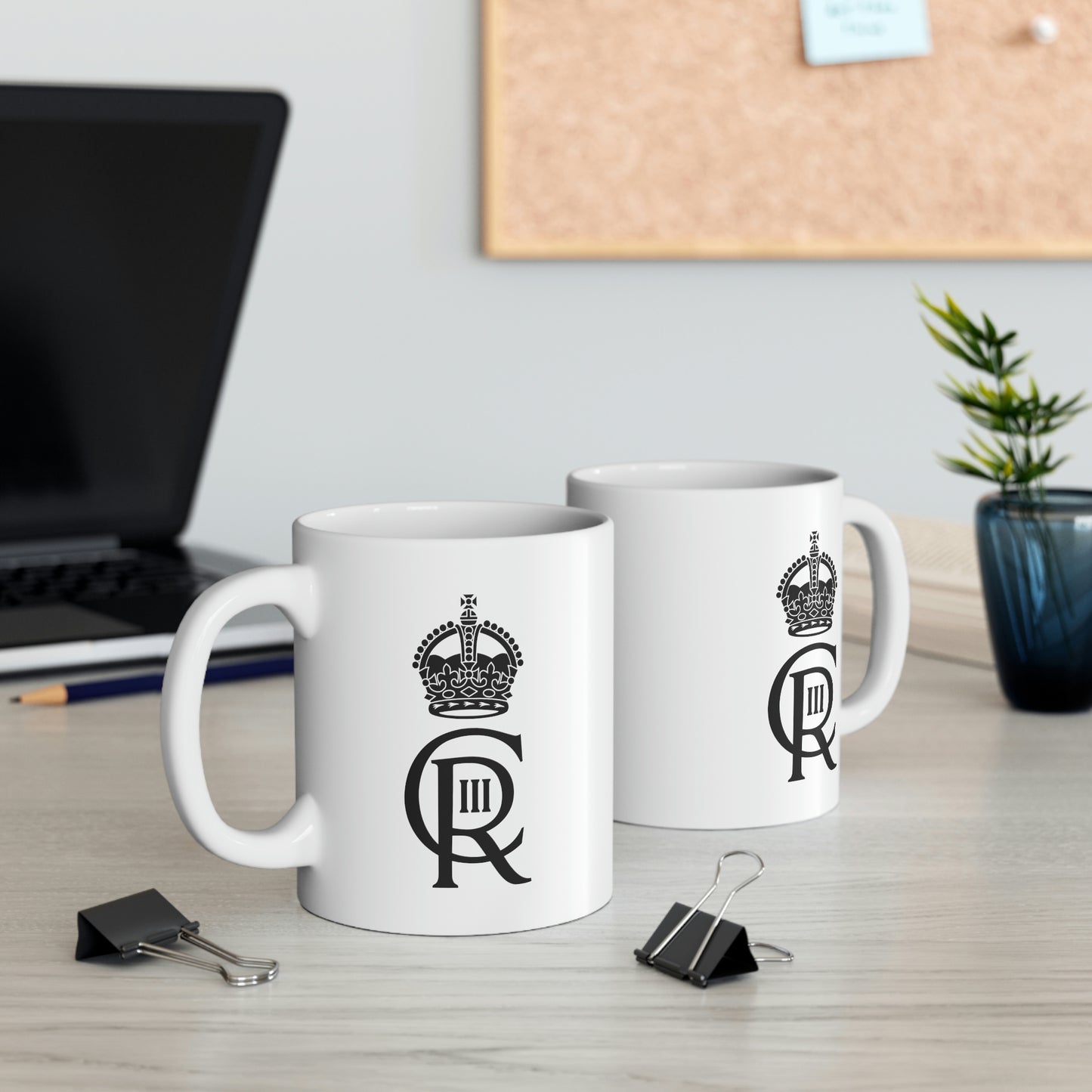 King Charles III Royal Cypher Mug 11oz