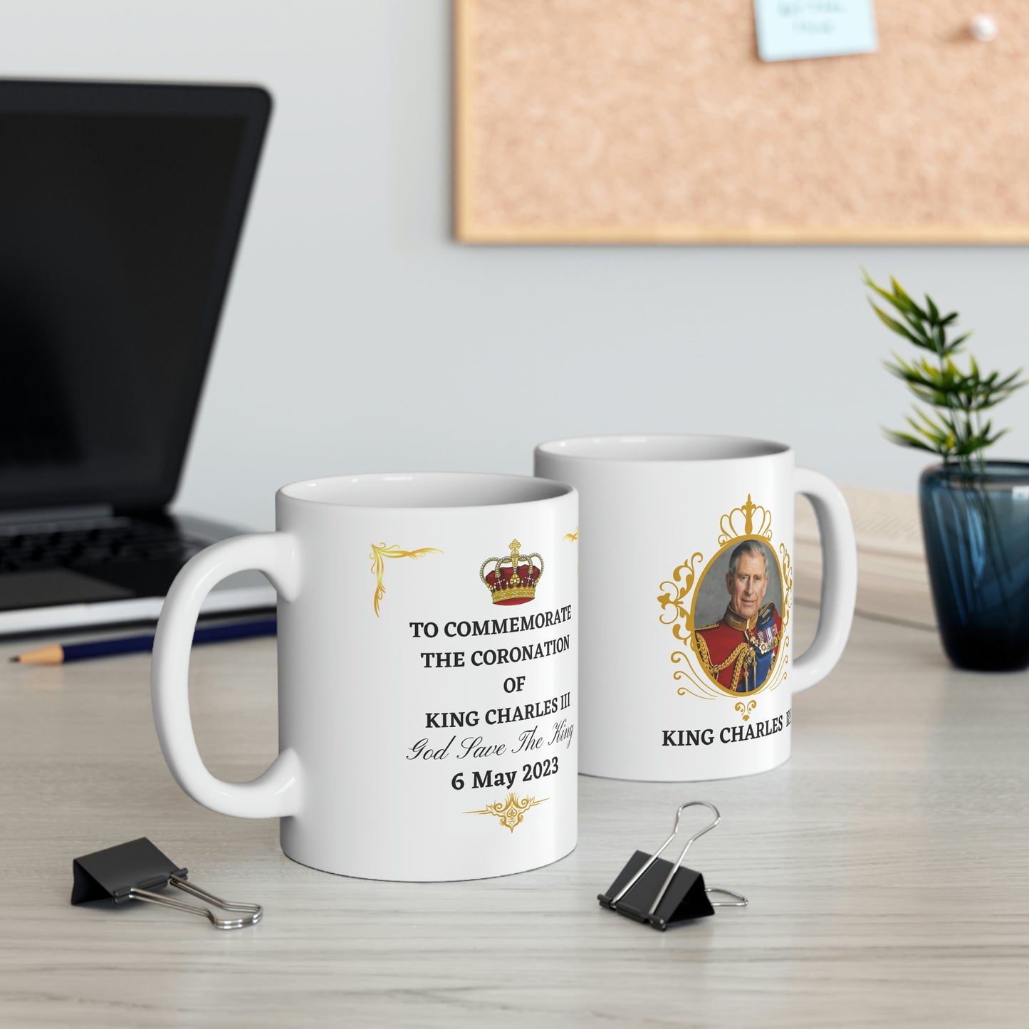 HM King Charles III (6 May 2023) Commemorative Coronation Mug