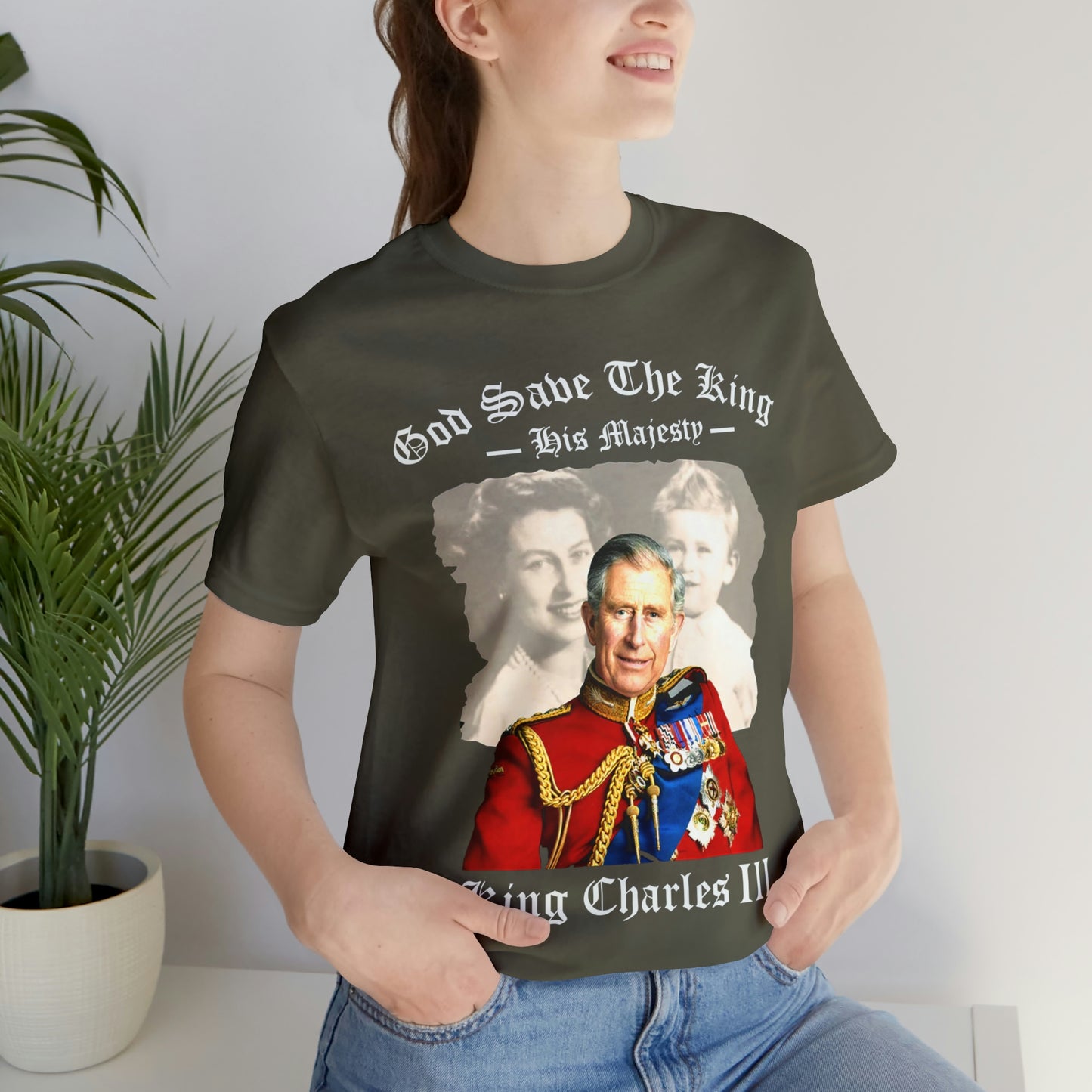 "God Save The King" EIIR & CIIIR Coronation T-shirt