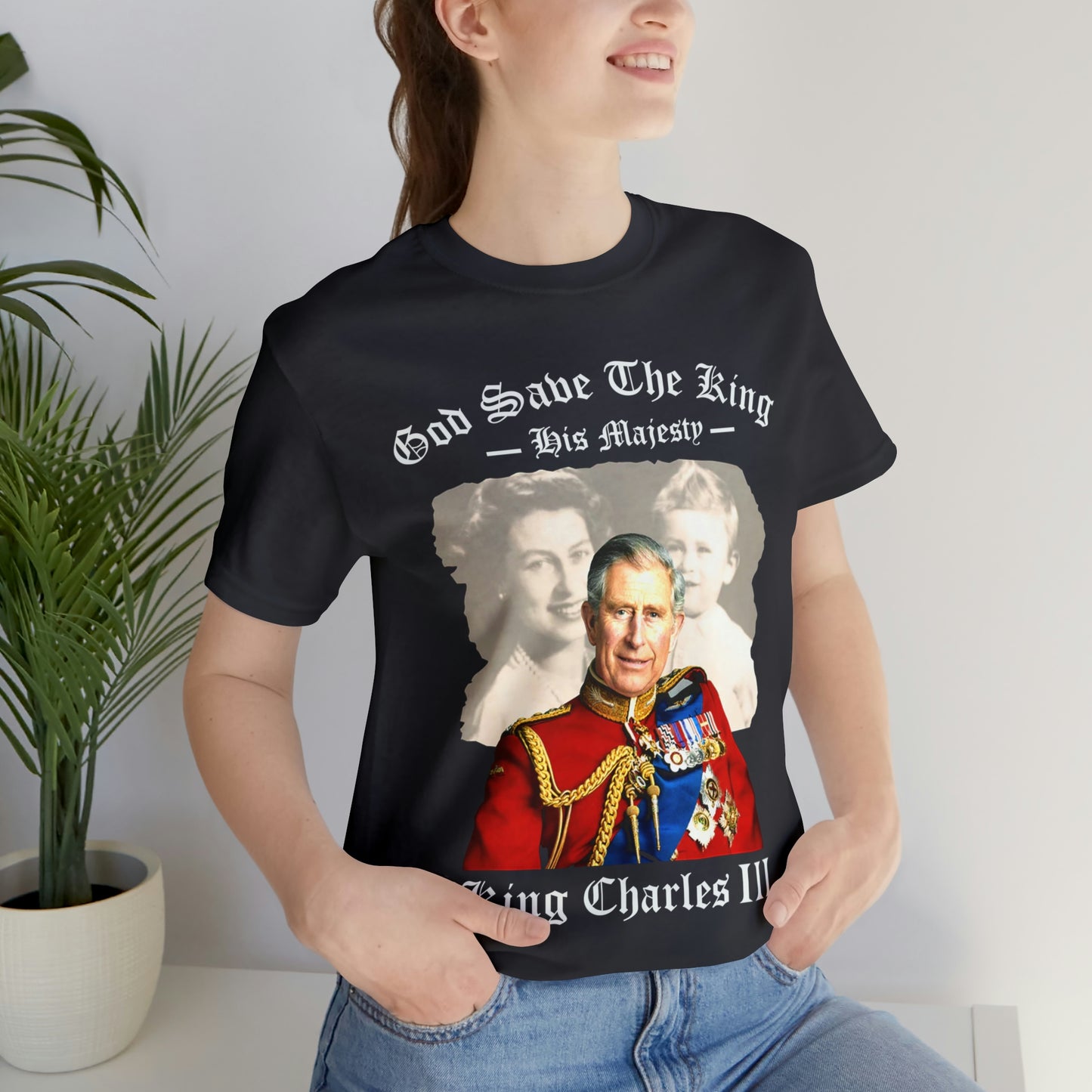 "God Save The King" EIIR & CIIIR Coronation T-shirt